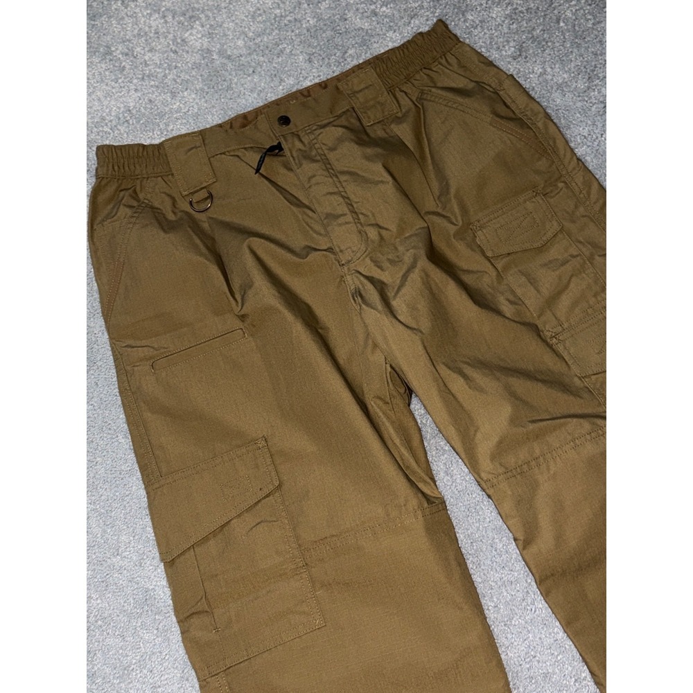 Propper Cargo Pants Mens 38 Brown Ripstop Poly Cotton Blend Tactical Special Ops - Picture 3 of 5